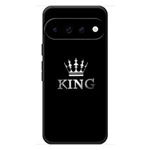 Чехол с Короной Гугл Пиксель 11 Про ХЛ - (AlphaPrint) (KING)