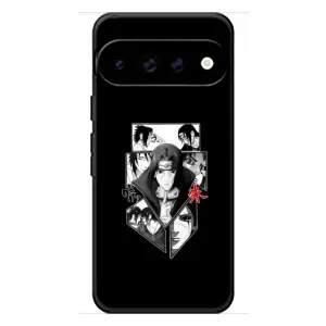 Чехлы на тему: Итачи Учиха для Google Pixel 11 Pro XL (AlphaPrint) (коллаж Итачи)