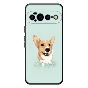 Чехлы с собаками для Google Pixel 11 Pro XL (VPrint) (Корги)