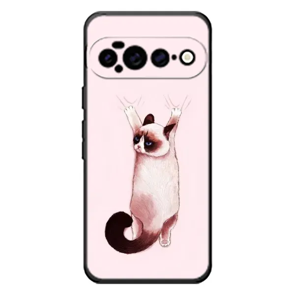 Чехол с принтом «Котик падает» для Google Pixel 11 Pro XL Чехол с принтом «Котик падает» для Google Pixel 11 Pro XL