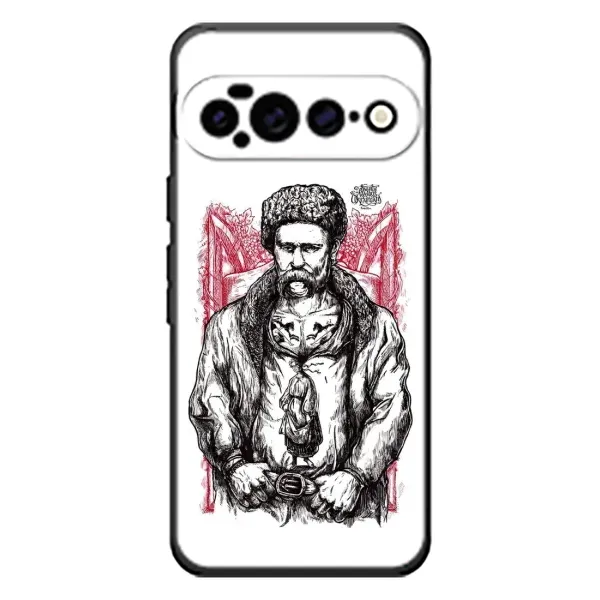 Чехол с принтом «Козак Шевченко» для Google Pixel 11 Pro XL Чехол с принтом «Козак Шевченко» для Google Pixel 11 Pro XL