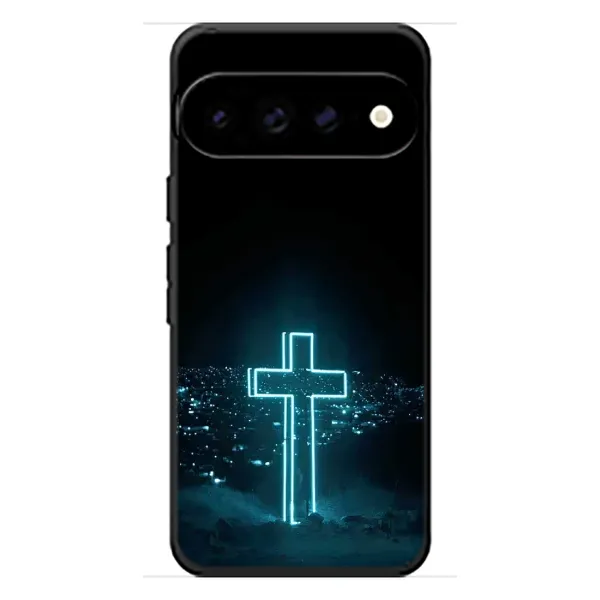 Чехол с принтом «Крест и город» для Google Pixel 11 Pro XL