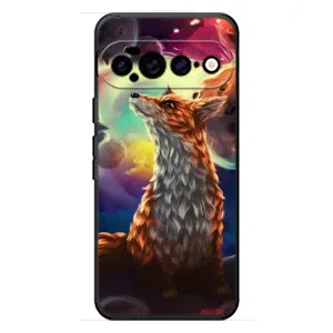 Чехлы с картинкой Лисички для Google Pixel 11 Pro XL (VPrint) (Лисица в космосе)