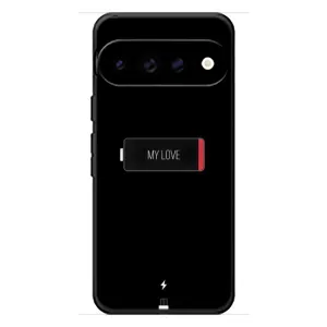Чехлы для любимой на Гугл Пиксель 11 Про ХЛ (VPrint) (Love battery)