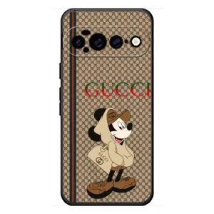 Чехлы ГУЧЧИ для Гугл Пиксель 11 Про ХЛ (AlphaPrint) (Mickey GUCCI)
