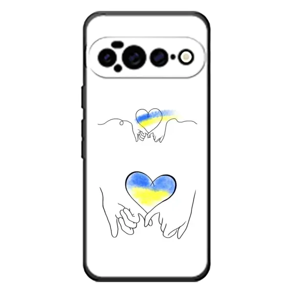 Чехол с принтом «Мир Украине» для Google Pixel 11 Pro XL