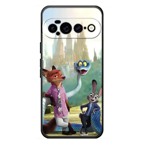 Чехол с принтом «Герои мультфильма Зверополис» для Google Pixel 11 Pro XL Чехол с принтом «Герои мультфильма Зверополис» для Google Pixel 11 Pro XL