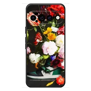 Брендновые Чехлы для Google Pixel 11 Pro XL - (PREMIUMPrint) (Nike цветы)