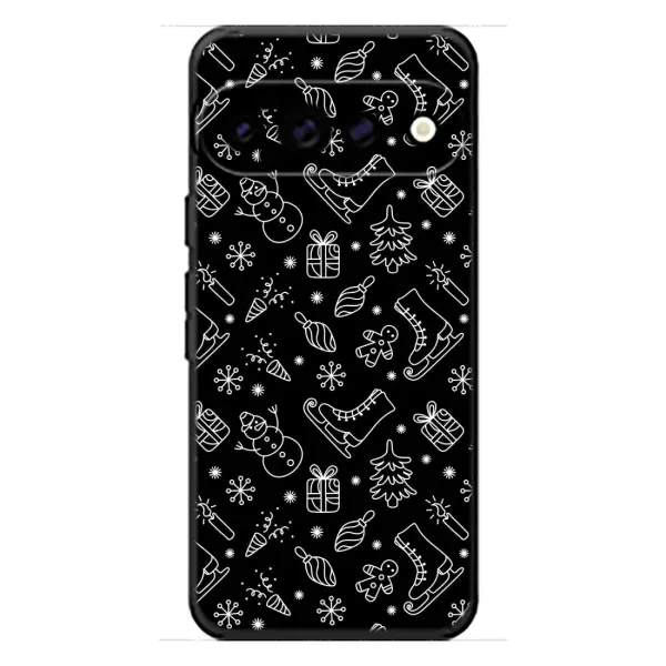 Чехол с принтом «Новогодний фон» для Google Pixel 11 Pro XL