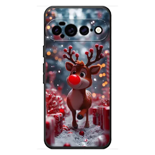 Чехол с принтом «Олень среди подарков» для Google Pixel 11 Pro XL