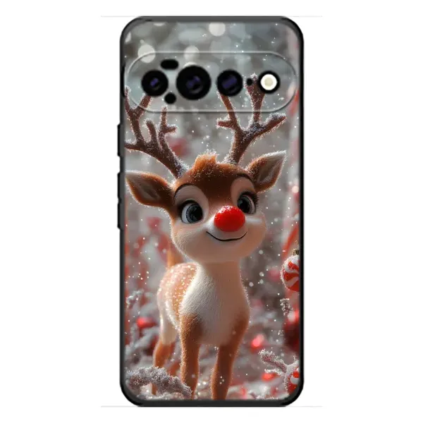 Чехол с принтом «Олень с носом» для Google Pixel 11 Pro XL