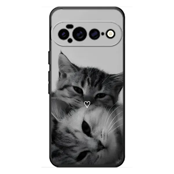 Чехол с принтом «Пара котов» для Google Pixel 11 Pro XL Чехол с принтом «Пара котов» для Google Pixel 11 Pro XL