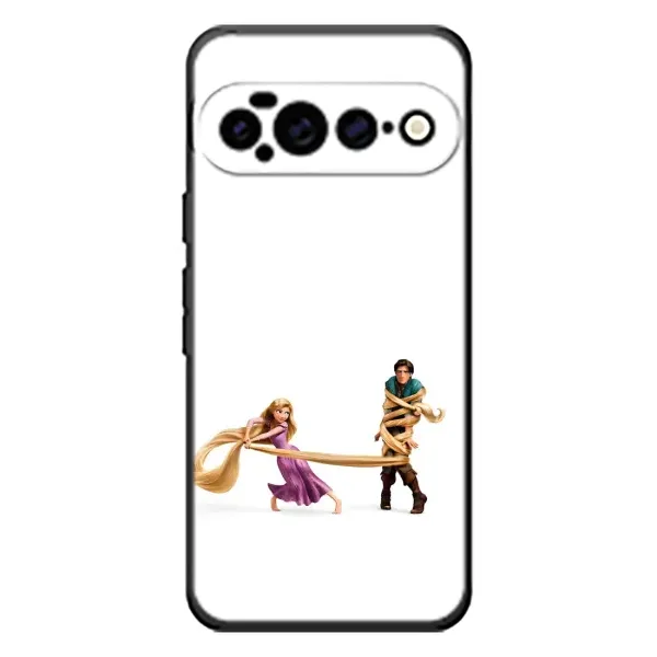 Чехол с принтом «Рапунцель и Флин» для Google Pixel 11 Pro XL Чехол с принтом «Рапунцель и Флин» для Google Pixel 11 Pro XL