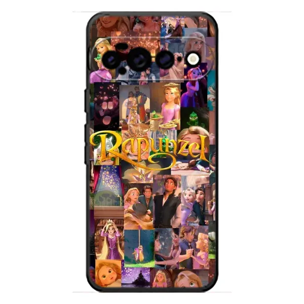 Чехол с принтом «Коллаж Рапунцель» для Google Pixel 11 Pro XL Чехол с принтом «Коллаж Рапунцель» для Google Pixel 11 Pro XL