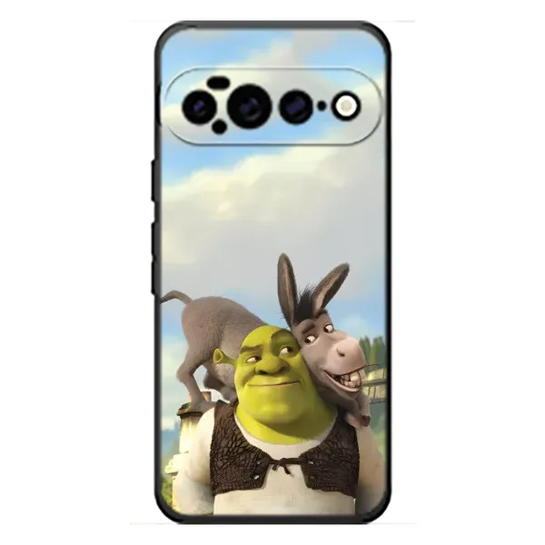 Чехол с принтом «Шрек и Осел» для Google Pixel 11 Pro XL Чехол с принтом «Шрек и Осел» для Google Pixel 11 Pro XL