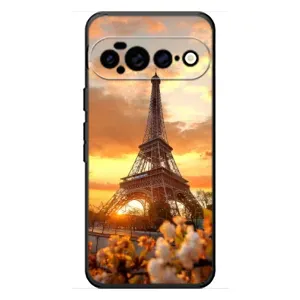 Чехол Эйфелева Башня для Google Pixel 11 Pro XL - (AlphaPrint) (Солнечная башня)