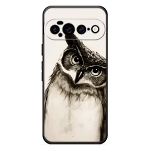 Чехол с птицами на Google Pixel 11 Pro XL (VPrint) (Сова)