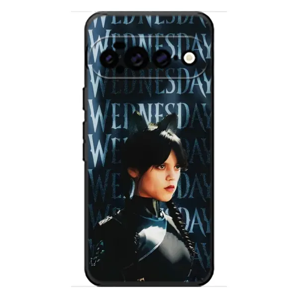 Чехол с принтом «Уэнздей кошка» для Google Pixel 11 Pro XL