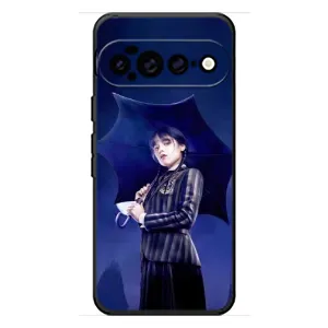 Силиконовый чехол с картинкой для Google Pixel 11 Pro XL (Венсдей)