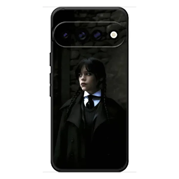 Чехол с принтом «Темный стиль Уэнздей» для Google Pixel 11 Pro XL