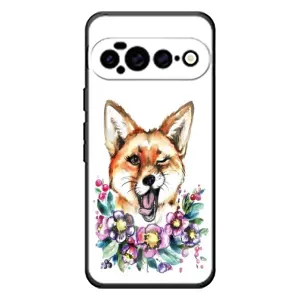 Чехлы с картинкой Лисички для Google Pixel 11 Pro XL (VPrint) (Веселая лисичка)