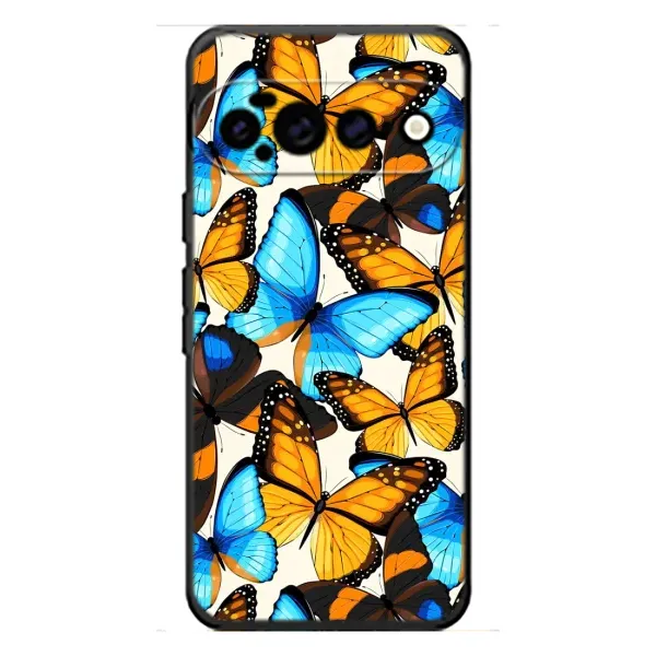 Чехол с принтом «Яркие бабочки» для Google Pixel 11 Pro XL Чехол с принтом «Яркие бабочки» для Google Pixel 11 Pro XL