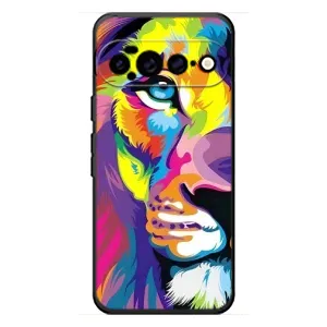 Чехол со Львом для Google Pixel 11 Pro XL (VPrint) (Яркий Лев)