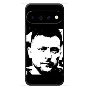 Чехол для Google Pixel 11 Pro XL (AlphaPrint - с принтом Зеленского) (Зеленский АРТ)