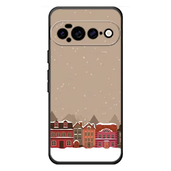 Чехол с принтом «Зимний город» для Google Pixel 11 Pro XL
