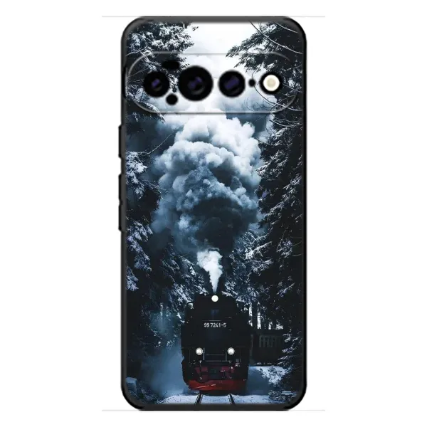 Чехол с принтом «Зимний поезд» для Google Pixel 11 Pro XL