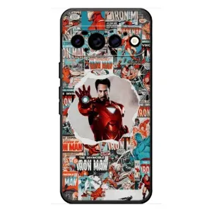 Чохли з героями Марвел Google Pixel 11 Pro (VPrint) (Айронмен)