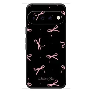 Чехол с принтом «Банты на черном» для Google Pixel 11 Pro