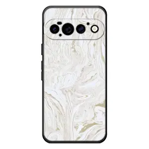 Мраморный чехол на Google Pixel 11 Pro (VPrint) (Белый мрамор)