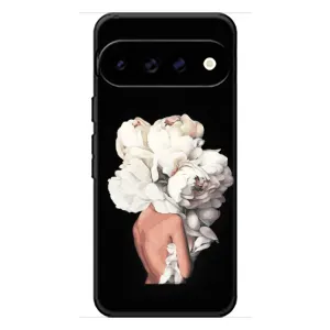 Чохол з принтом «Білі квіти» для Google Pixel 11 Pro