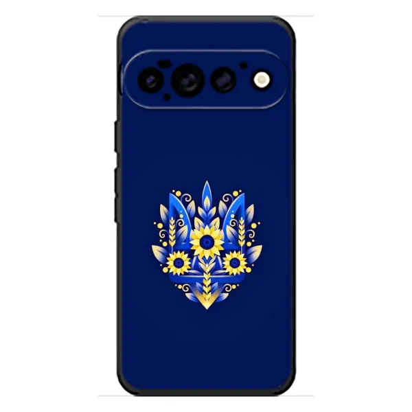 Чохол з принтом «Квітковий Герб» для Google Pixel 11 Pro