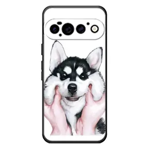 Чохли з собаками для Google Pixel 11 Pro (VPrint) (Радісний Хаскі)