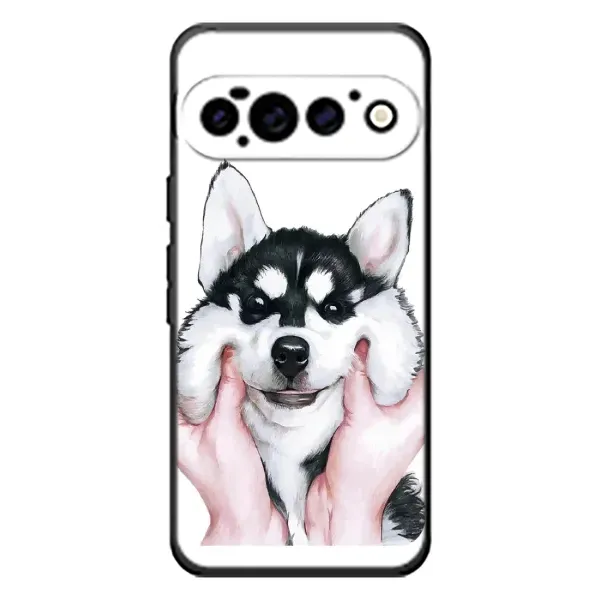 Чохол з принтом «Радісний Хаскі» для Google Pixel 11 Pro Чохол з принтом «Радісний Хаскі» для Google Pixel 11 Pro
