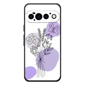 Чехол с принтом «Букет фиолетовая абстракция» для Google Pixel 11 Pro