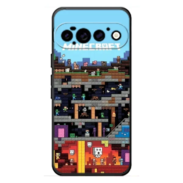 Чохол з принтом «фон Minecraft» для Google Pixel 11 Pro