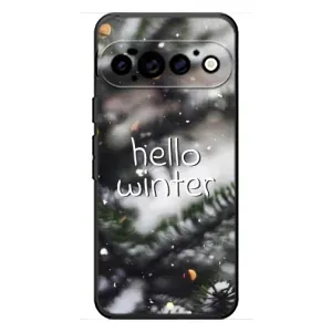 Чохол з принтом «Hello winter» для Google Pixel 11 Pro