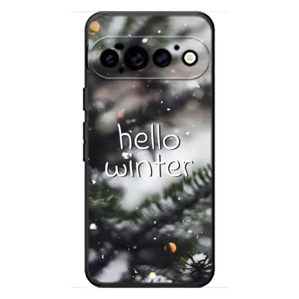 Чохол з принтом «Hello winter» для Google Pixel 11 Pro