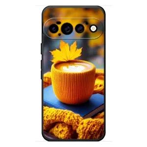 Чохол з принтом «Кава на жовтому пледі» для Google Pixel 11 Pro
