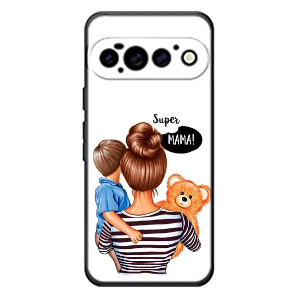 Чехол с принтом «Мама с сыном» для Google Pixel 11 Pro Чехол с принтом «Мама с сыном» для Google Pixel 11 Pro