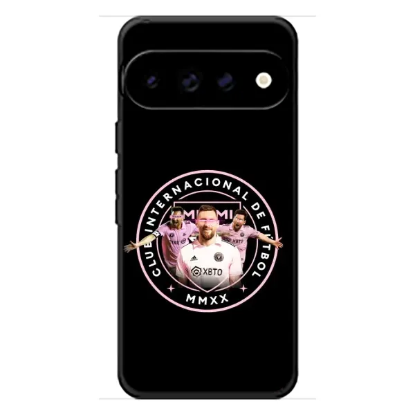 Чохол з принтом «Мессі в лого» для Google Pixel 11 Pro Чохол з принтом «Мессі в лого» для Google Pixel 11 Pro