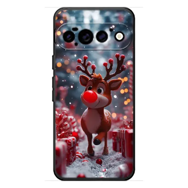 Чехол с принтом «Олень среди подарков» для Google Pixel 11 Pro Чехол с принтом «Олень среди подарков» для Google Pixel 11 Pro