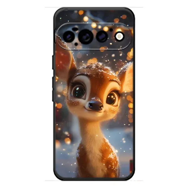 Чехол с принтом «Олененок среди гирлянд» для Google Pixel 11 Pro Чехол с принтом «Олененок среди гирлянд» для Google Pixel 11 Pro