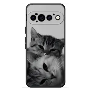 Чохол з малюнком кіт на Google Pixel 11 Pro (Пара котів)