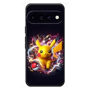 Чохол з Пікачу на Google Pixel 11 Pro (Пікачу з м'ячем)