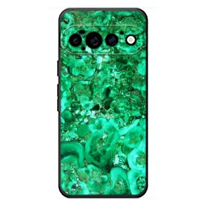Мраморный чехол на Google Pixel 11 Pro (VPrint) (Салатный Мрамор)