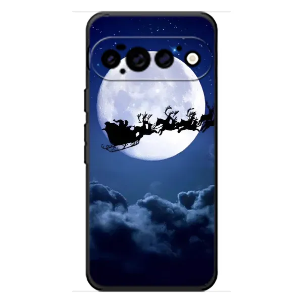 Чохол з принтом «Санта - місяць» для Google Pixel 11 Pro